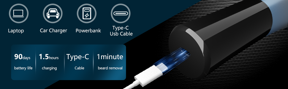 Newest Mens Electric Shavers Set