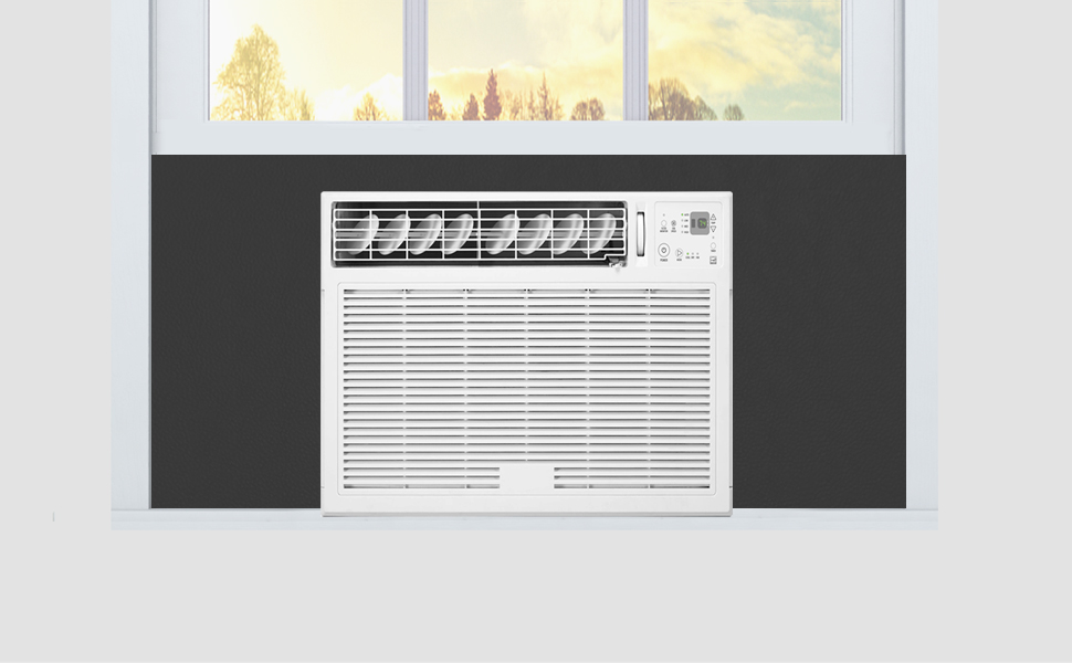Flehomo Window AC Side Panel, Full Surround Insulation Window Air Conditioner Foam