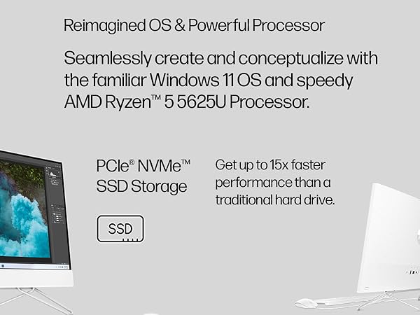 Hp-desktop-computer-all-in-one PC AMD Ryzen windows HP-Pavilion dual-core 11th gen newest deal