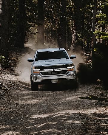 Raceline Wheels Chevy Silverado going off-road!