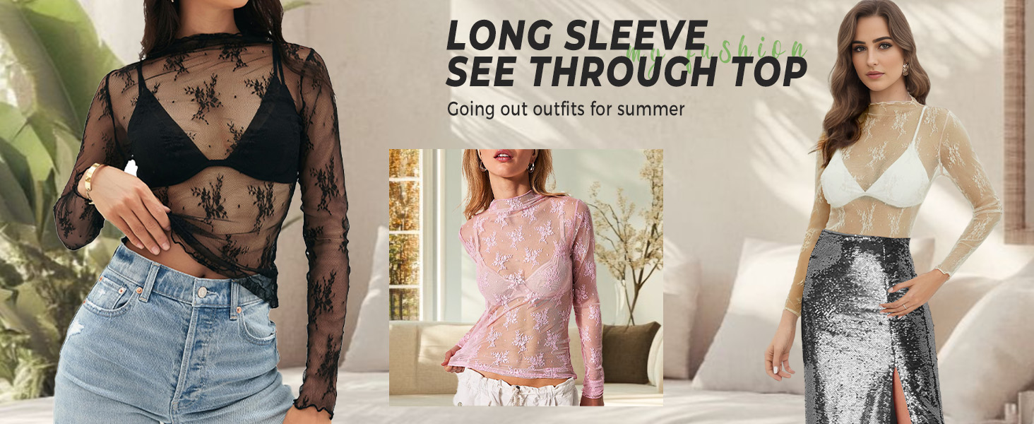 sexy tops lace top sheer top sexy tops for women sheer shirts for women