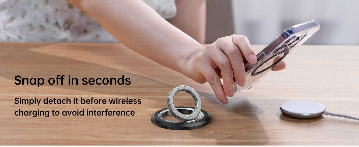 Magnetic Phone Ring Holder