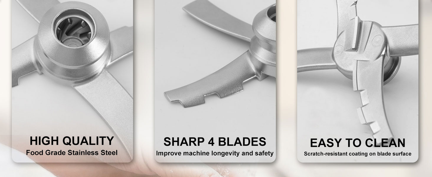 NC300 Icecream Creamer Machine Stainless Steel Accessories Mixing Parts