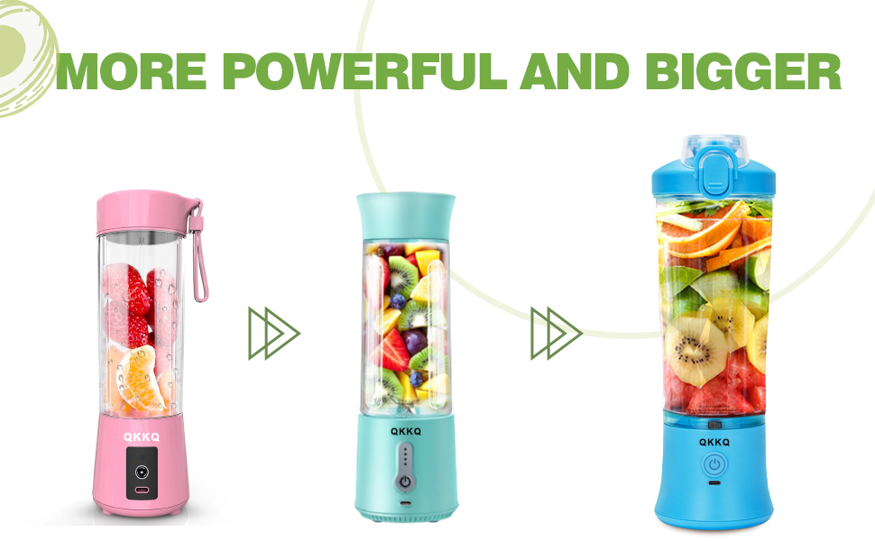 Portable Blender, Smoothie Maker Waterproof 270 Watt Blender USB