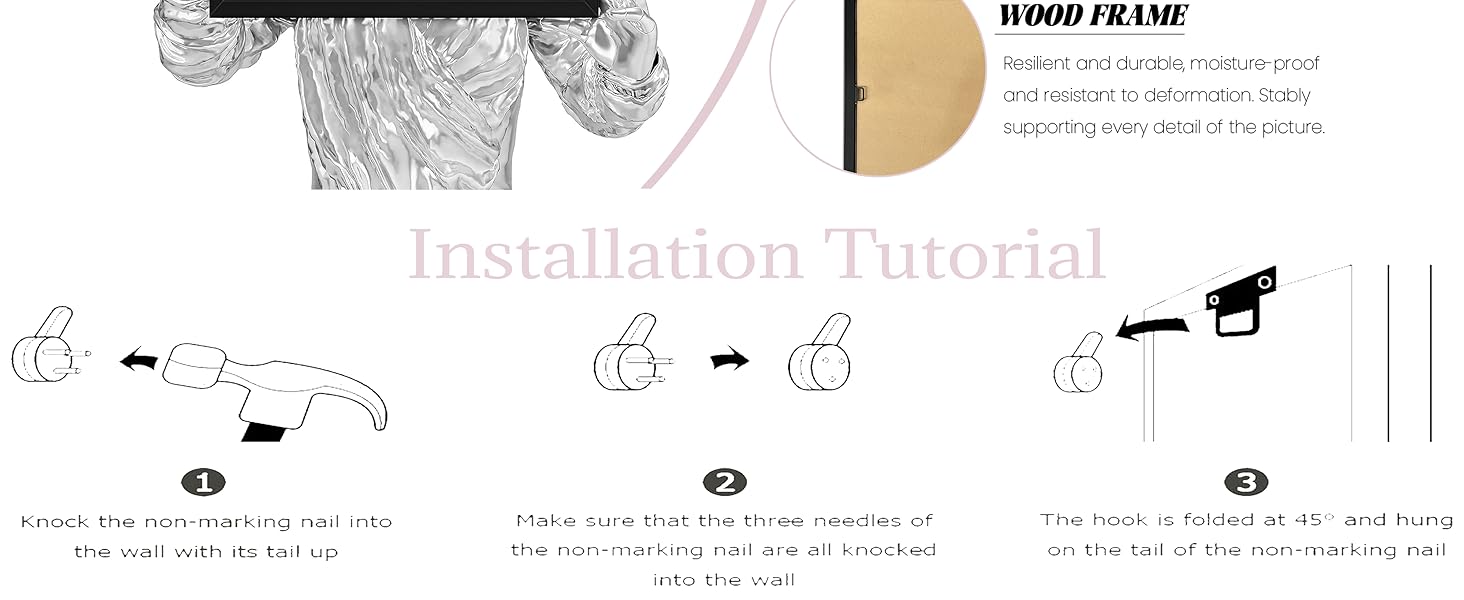 Trendy Leopard Wall Art Set of 3