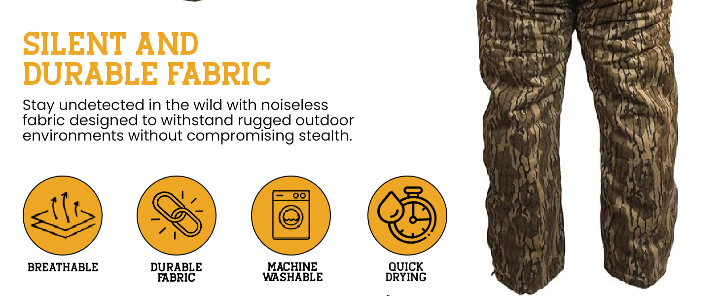 Youth Insulated Camo Bib