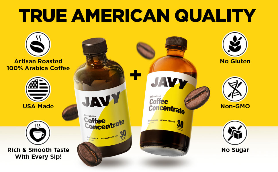 Javy Cold Brew Coffee Concentrate Bundle, Instant Coffee