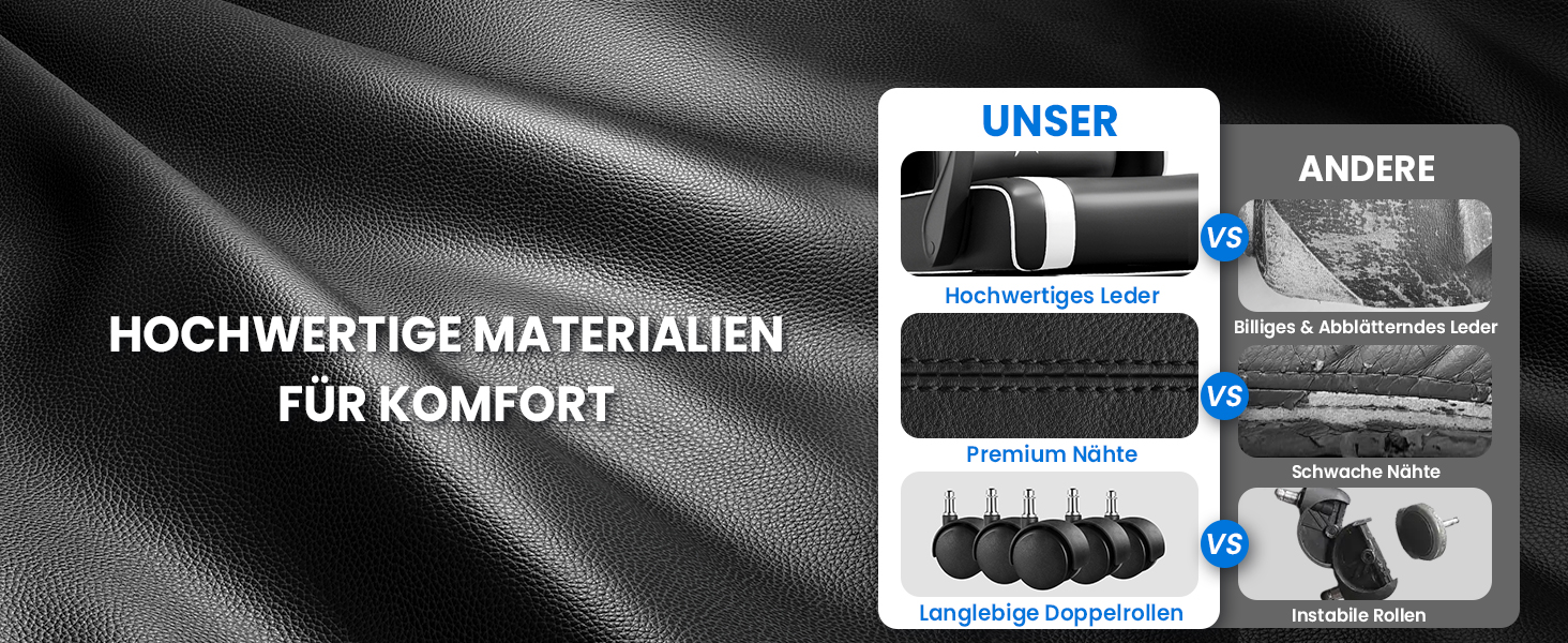 Technisches Produktdiagramm mit schwarzen Gerätekomponenten und Verbindungspunkten mit blauer Markierung zur Hervorhebung bestimmter Merkmale.