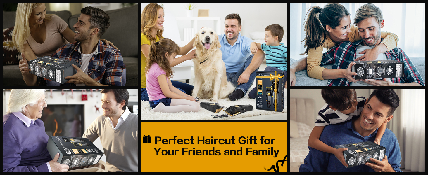 CIICII Mens Hair Clippers and Trimmers Set, Professional