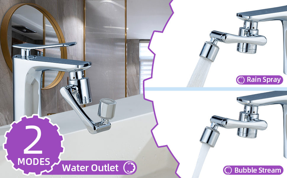 Splash Filter Sink Faucet Aerator 8pcs Replace Water Purifier, 1080