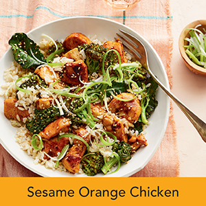 Recipe image of Sesame Orange Chicken 