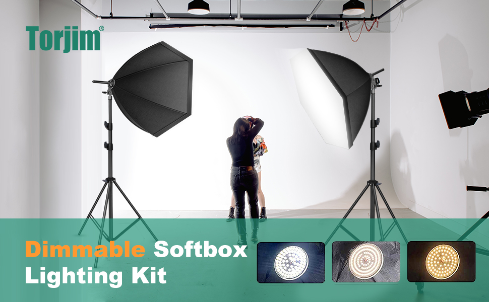 Torjim Softbox Lighting Kit, 30