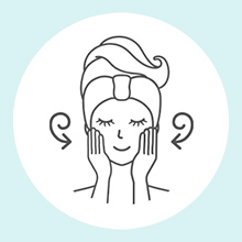Lulululun Cleansing Toning Balm、Step2の使用方法