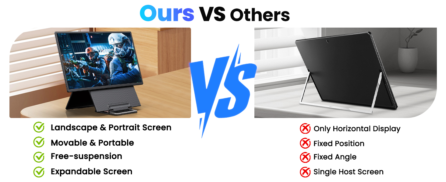 laptop dual monitor attachment