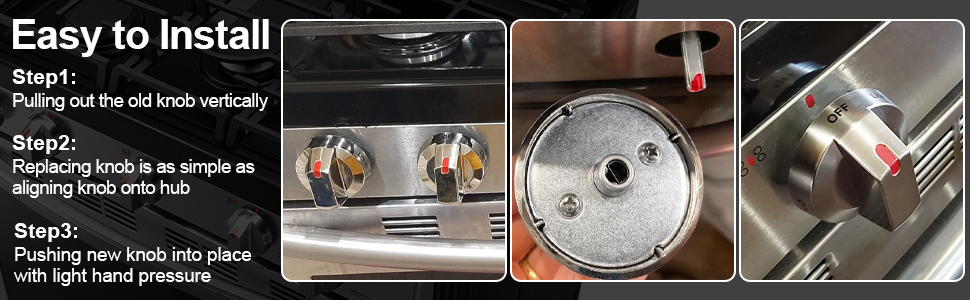 DG64-00473A Stove Knobs