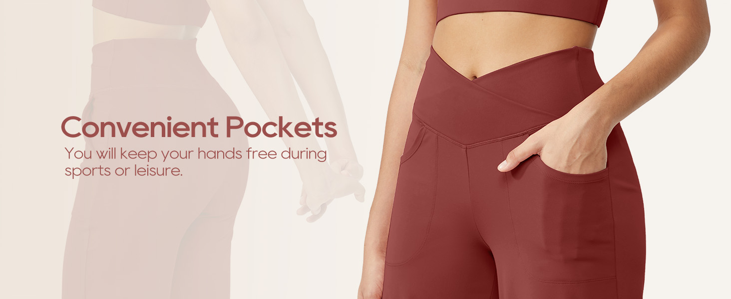 yoga pants with pockets for women