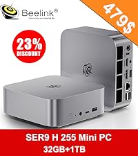 ミニPC Beelink AMD Ryzen 9 5900HX 32GB 1TB Amazon.co.jp: Beelink GTR5 Mini PC, AMD Ryzen 9 5900HX Mini