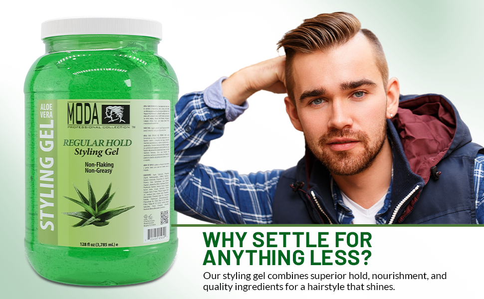 Styling Gel - With Glycerin, Keratin