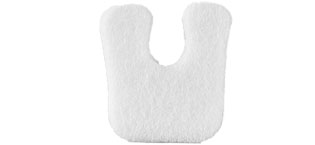 U Shape 24 Pcs Horseshoe Pads for Feet, Callus Cushions Moleskin for Feet Metatarsal Pads 3 in 1