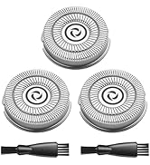 Men's Electric Shaver Replacement Heads Compatible with MAX-T Electric Shaver RMS8101 RMS7109, 3 ...
