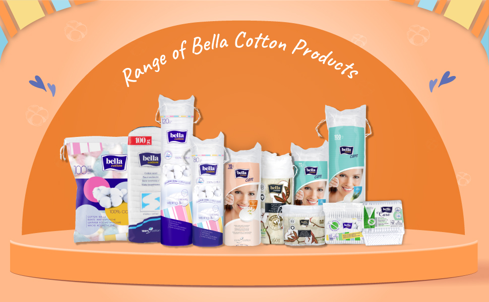 Buy Bella Cotton Pads 100 Cotton Double Sided With D Panthenol