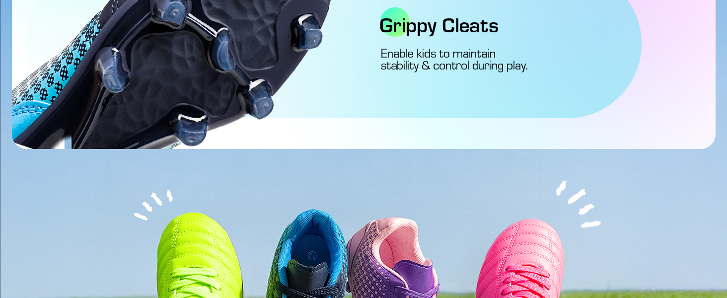 kids soccer cleats