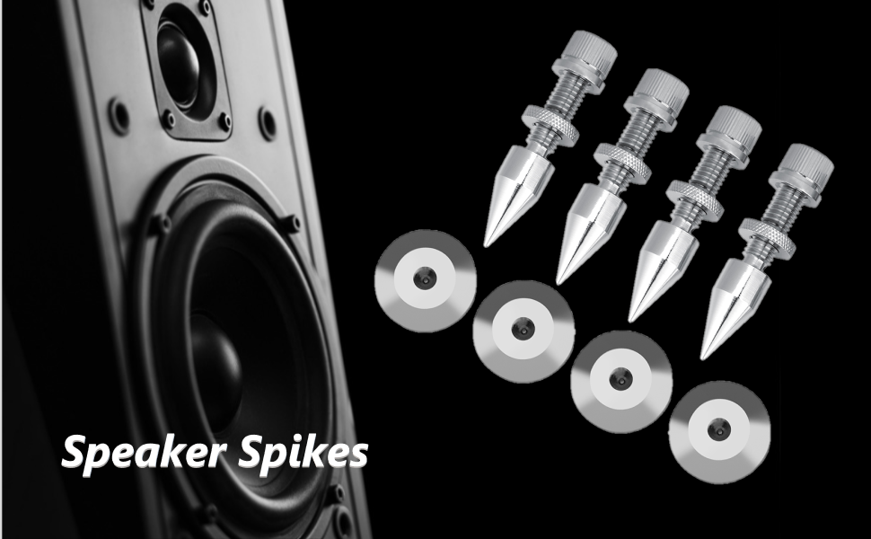 Speaker Spikes, Speaker Stand Spikes with Height Fine