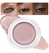 FeiCuiYun Cream Glitter Champagne Shimmer Metallic Eyeshadow Palette Makeup, Natural Single Mini ...