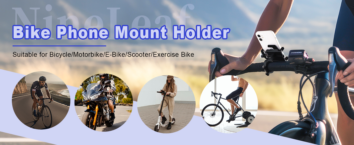 electric bicycle phone holder bike phone holder mount handlebar mounted cell phone holder for bike