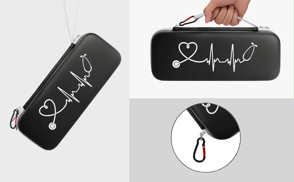Upgarded Stethoscope Case, Stethoscope Carry Case Compatible for 3M