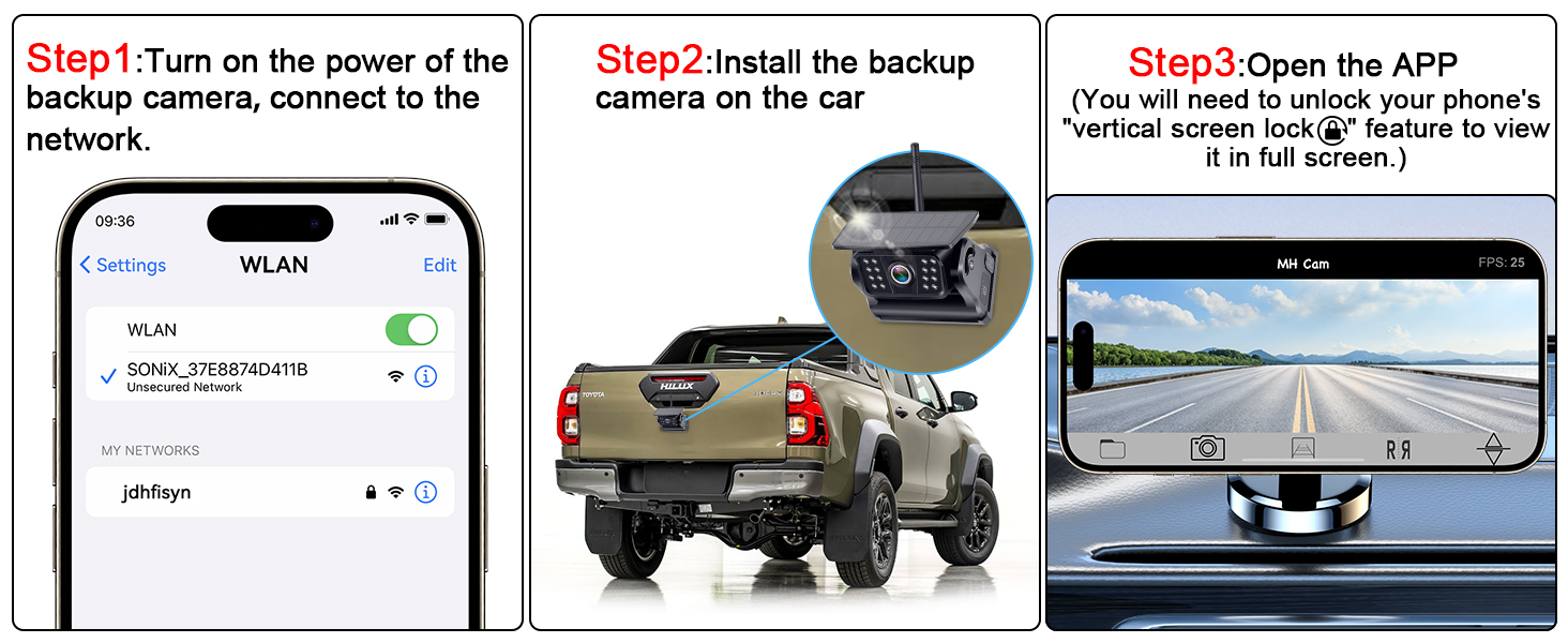 backup camera for truck
