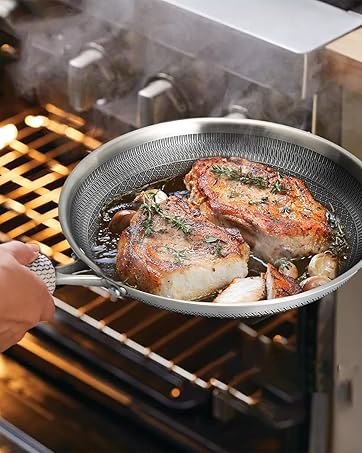 Honeycomb Frying Pan