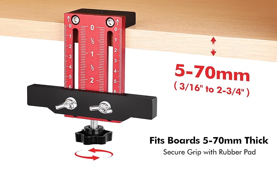 Cabinet Door Mounting Jig
