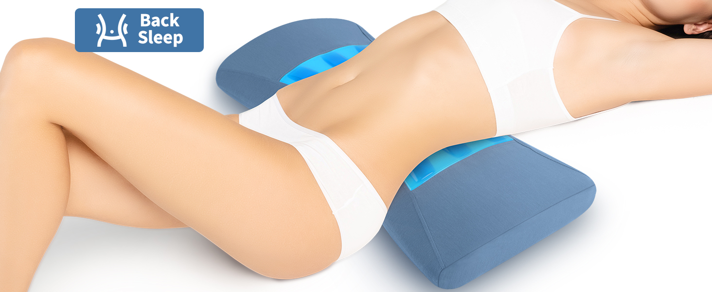 Lumbar Support Pillow for Bed