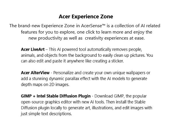 Acer Swift Go; laptop; Twinair; purifiedview; intel 14th gen; Ultra; AI; intel evo laptop; 16:10