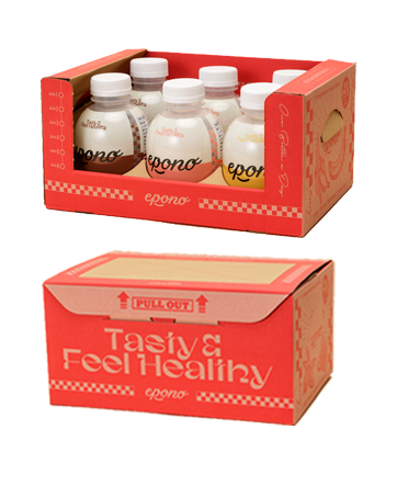 Amazon.co.jp: epono ストロベリー6食セット 置き換えダイエット 太ら