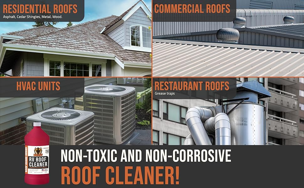 BEEST RV Roof Cleaner (Super Concentrate Makes 5 gallons) RV Cleaner & Metal Roof