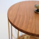Wooden List to basket with wooden grain