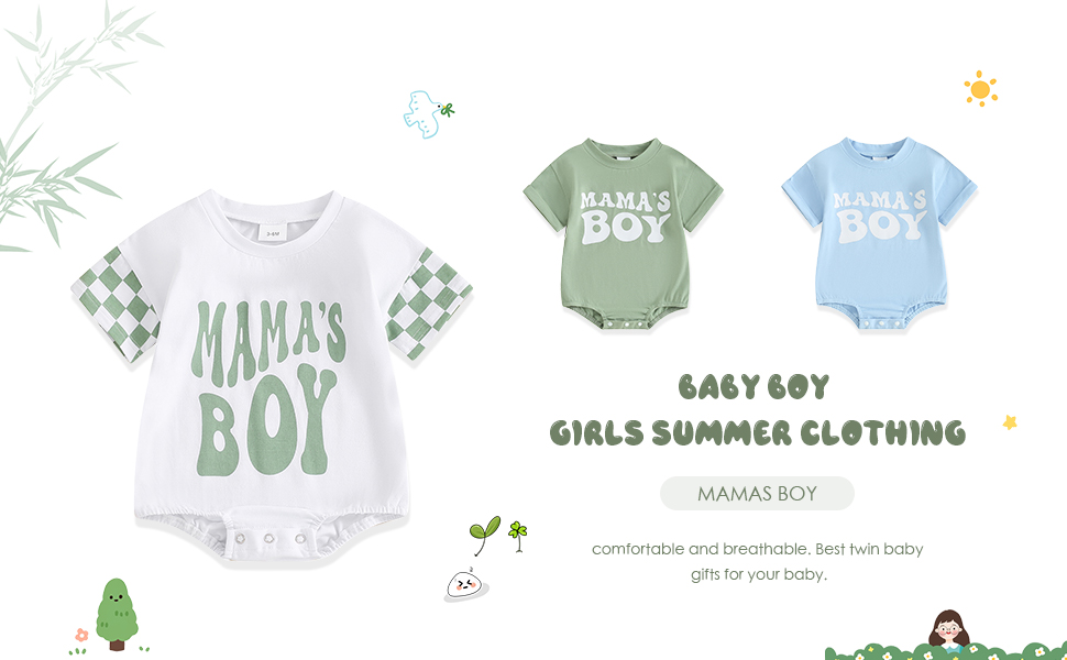 BABY BOY ROMPER
