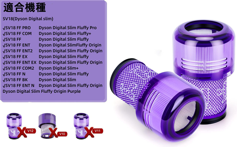 ② 『分解洗浄済み』Digital Slim Fluffy SV18 エコ50分