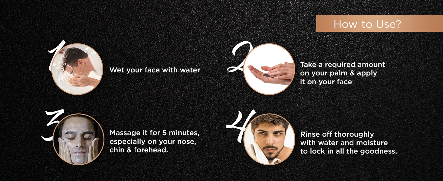 face scrub clear acne skin smooth soft glowing oily dry face men mens