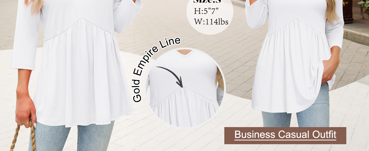 3/4 blouses for women dressy casual maternity clothes beach vacation clothes for women fall fashion