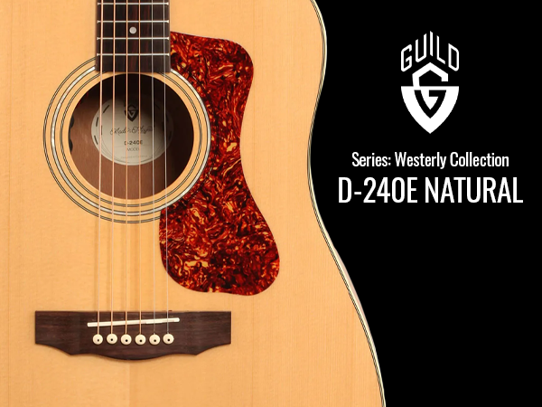 Amazon.com: Guild Guitars D-240E Limited Acoustic Guitar, in