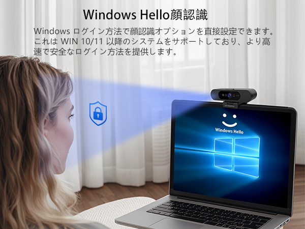 Amazon.co.jp: 2K PCウェブカメラ、ノイズキャンセリングマイク
