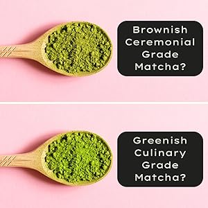 Ceremonial Grade Matcha, Culinary Grade Matcha