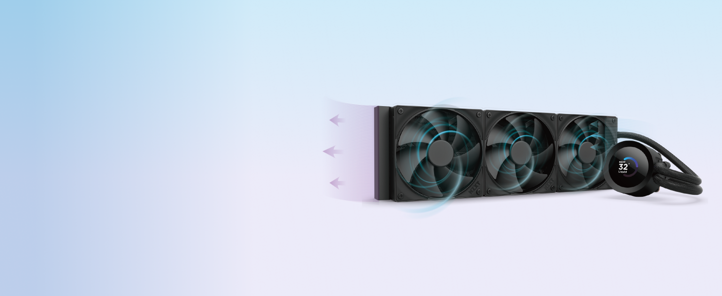 NZXT Kraken Plus 240 – Black - Green Apple Compunet
