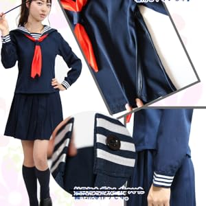 Amazon.co.jp: 【コスプレホリック】セーラー服 コスプレ 大きい