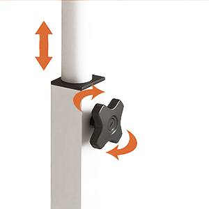 Mesa ajustável dobrável, mesa de cabeceira multifunctional