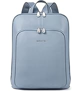 BOSTANTEN Genuine Leather Backpack Purse Casual College Travel Bags for Women