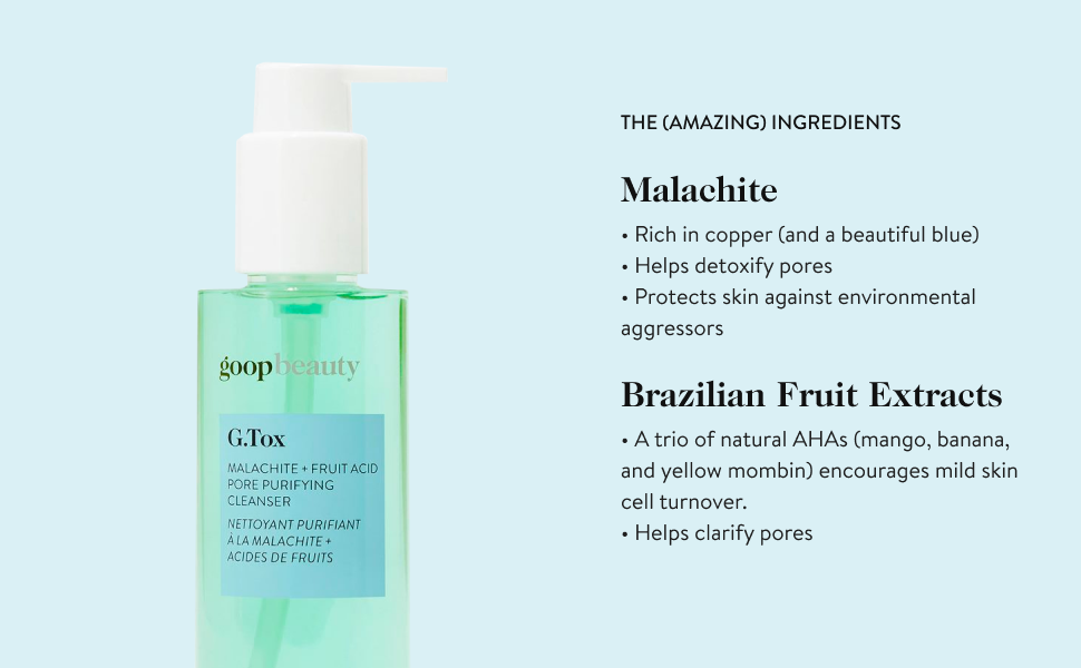 malachite cleanser